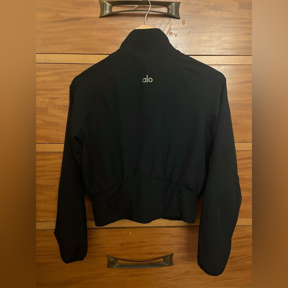 ALO Yoga Black Bomber Jacket